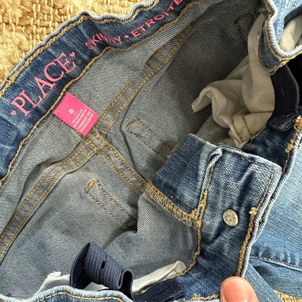PLACE Girls Light Denim Blue ‘Skinny’ Jeans Girls Size 8